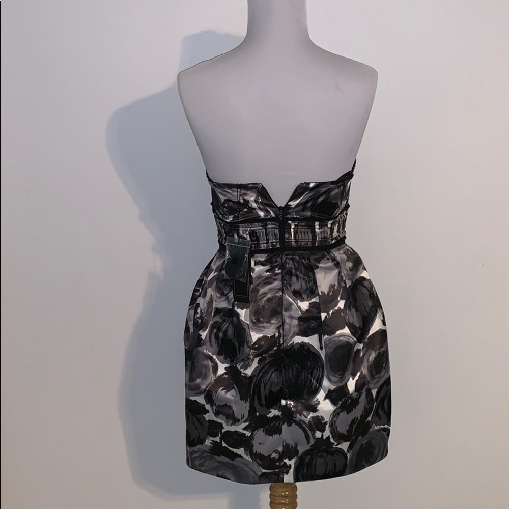 BCBGMAXAZRIA Black and White Dress - Picture 3 of 4